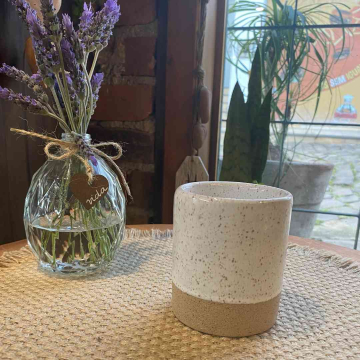 Copo/Vaso Orgânico Branco