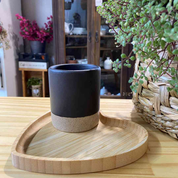 Copo/Vaso Orgânico Preto