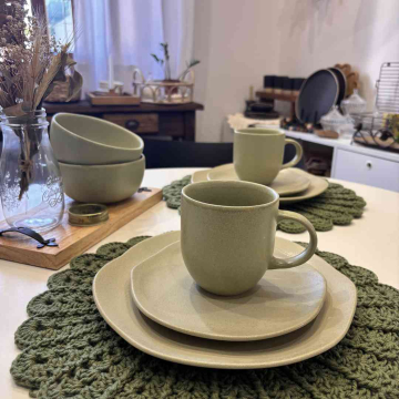 Caneca Verde-Oliva