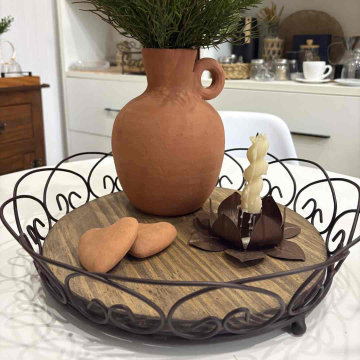 Bandeja de Ferro Coração