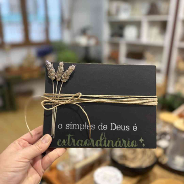 Placa Extraordinário