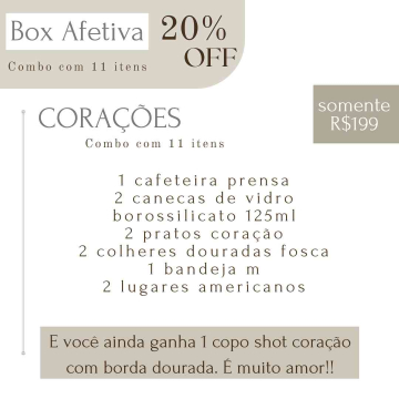 BOX AFETIVA CORAÇÕES