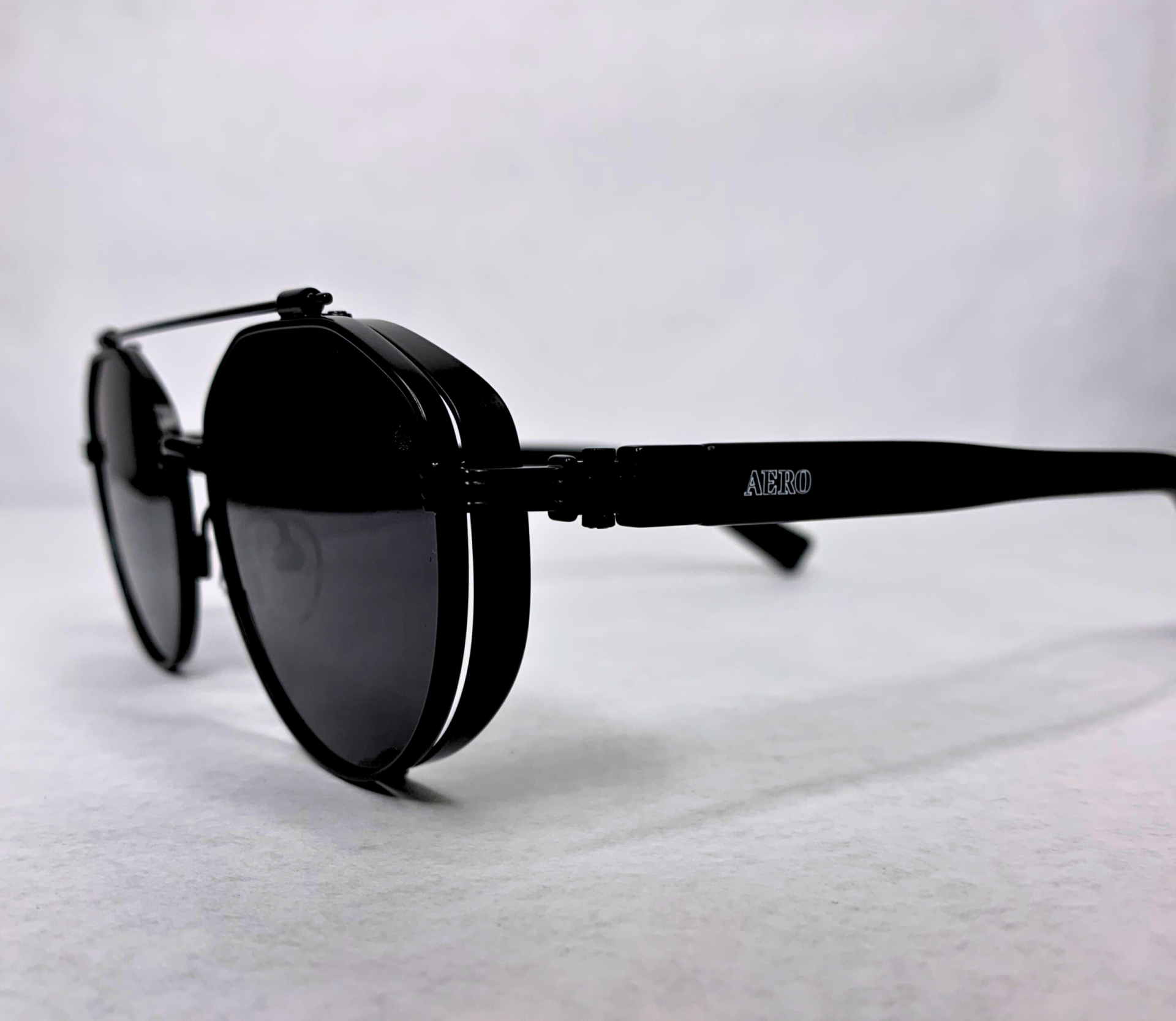 Óculos Aviador Round Black