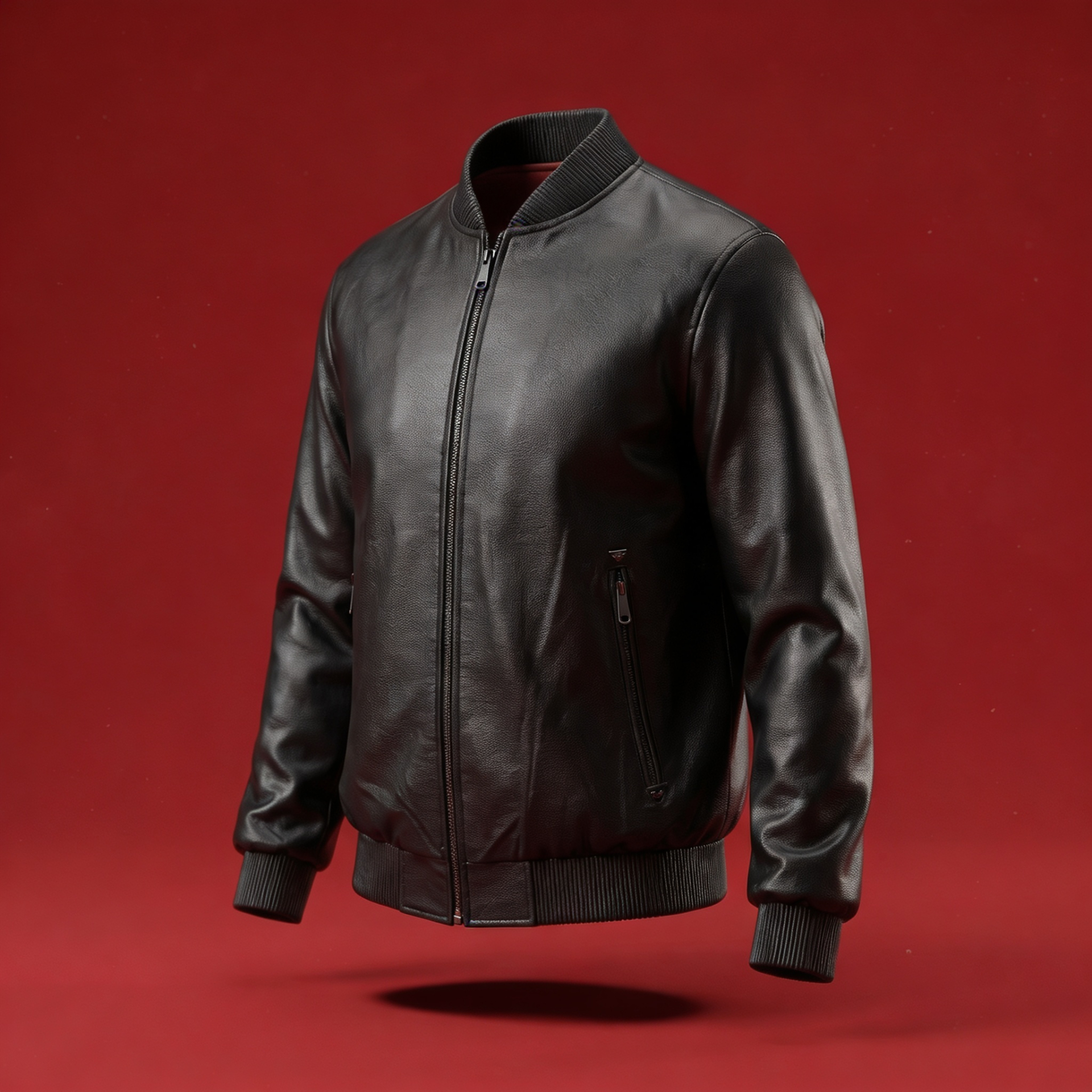 Jaqueta Masculina de Couro Aero 