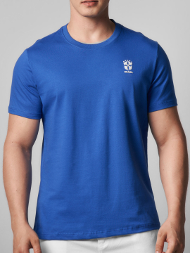 T-SHIRT GOLA O MC SLIM AERO BANDEIRA BRASIL