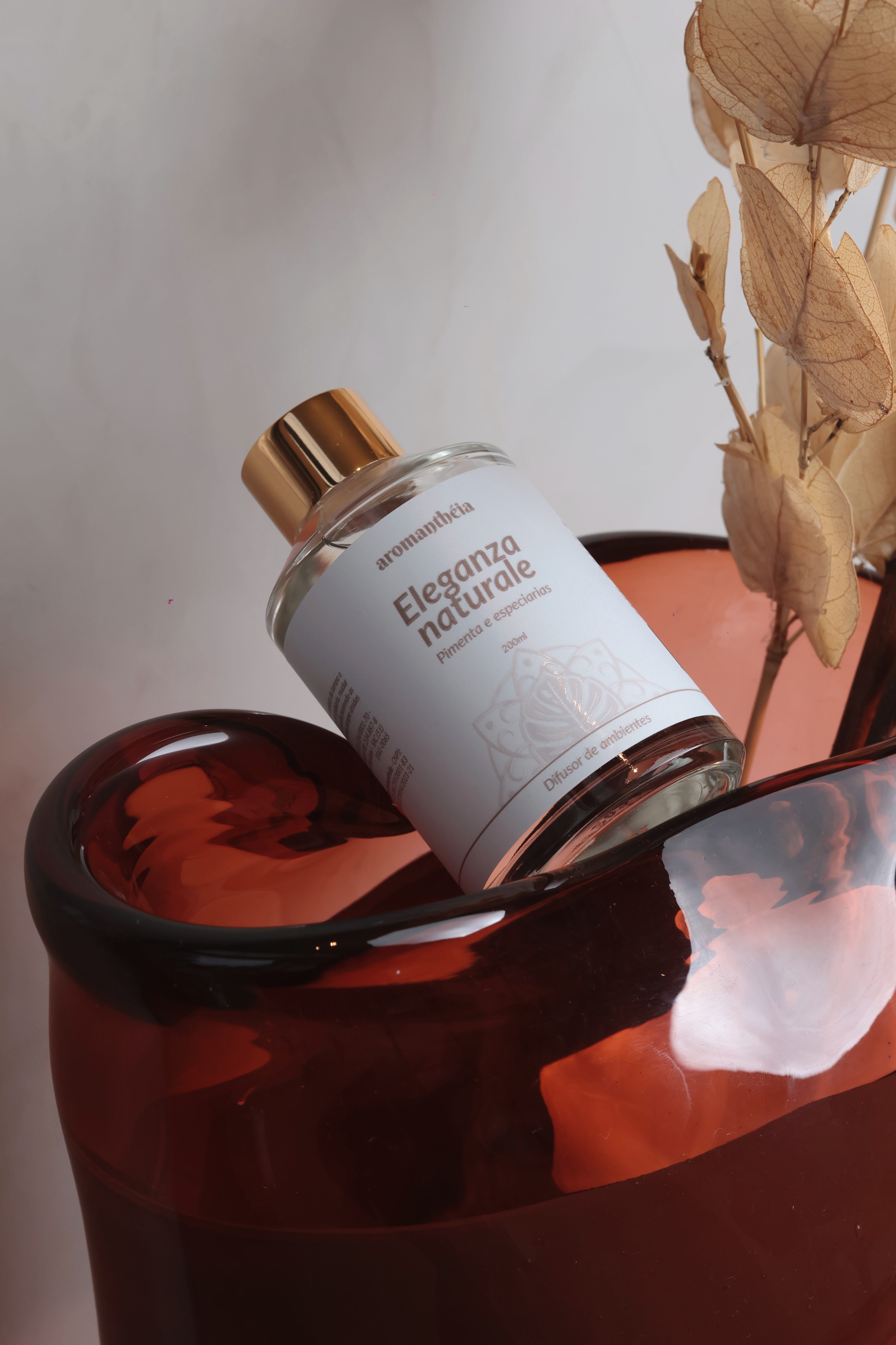 DIFUSOR DE AMBIENTE ELEGANZA NATURALE 200ML