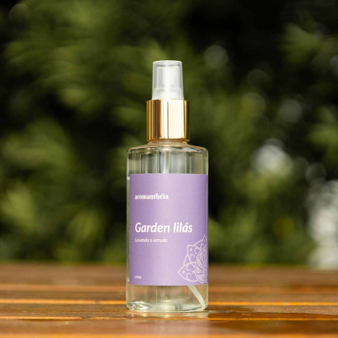 PERFUME PARA  AMBIENTES E TECIDOS GARDEN LILAS 200ML