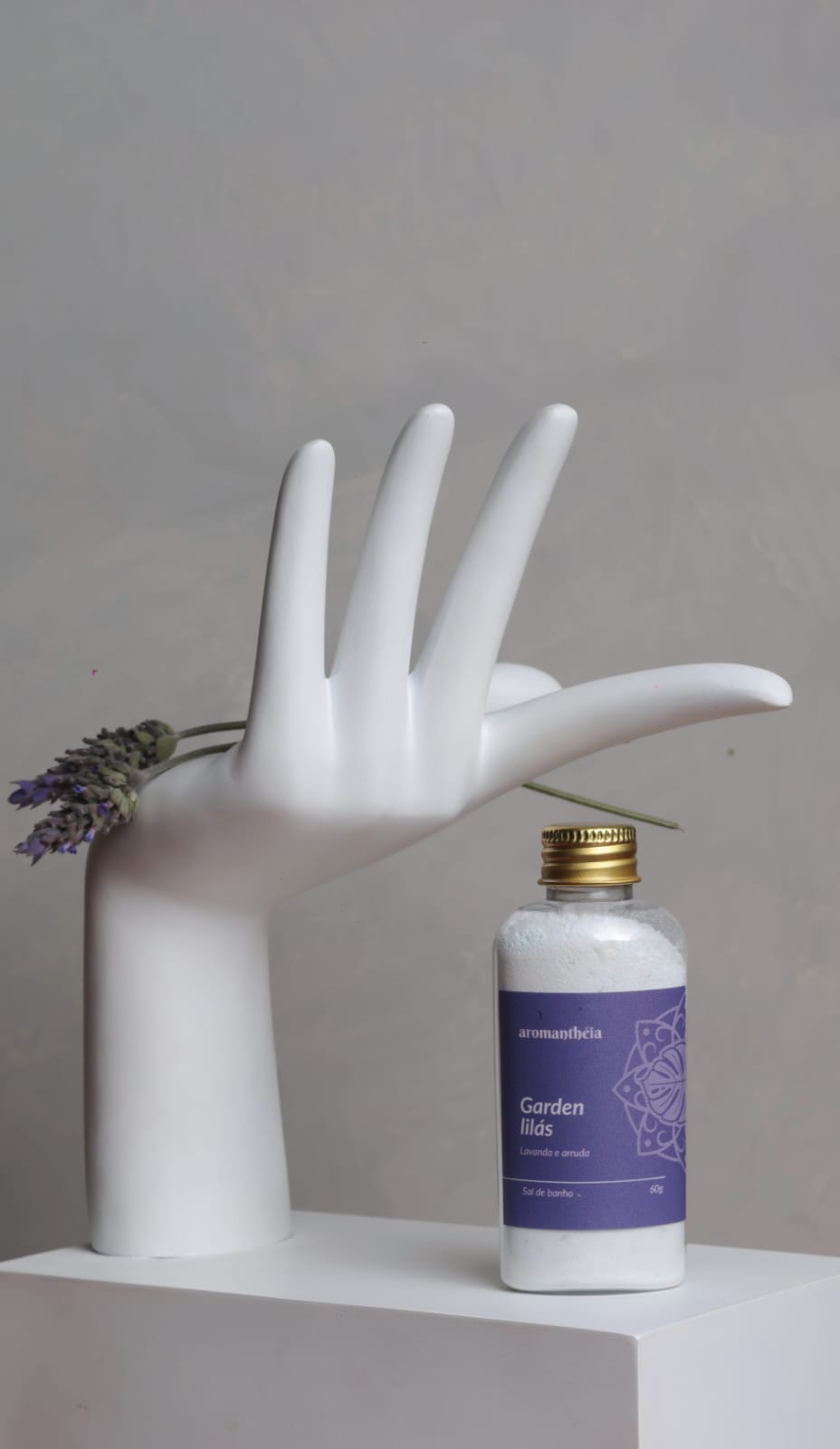 SAL DE BANHO GARDEN LILAS 60G