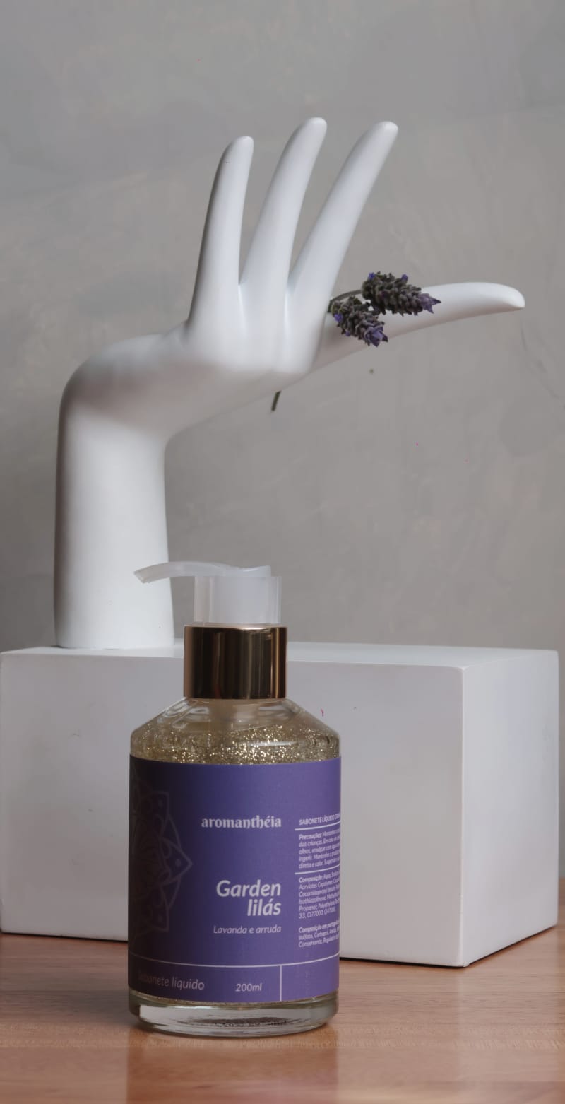 SABONETE L&Iacute;QUIDO GARDEN LIL&Aacute;S 200ML