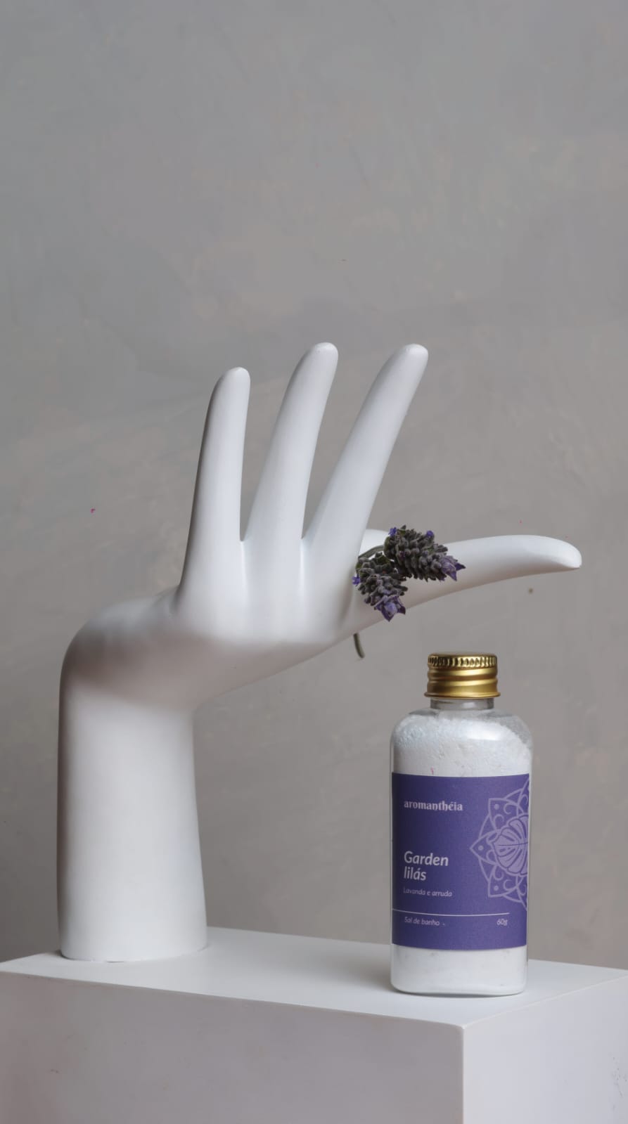 SAL DE BANHO GARDEN LILAS 60G