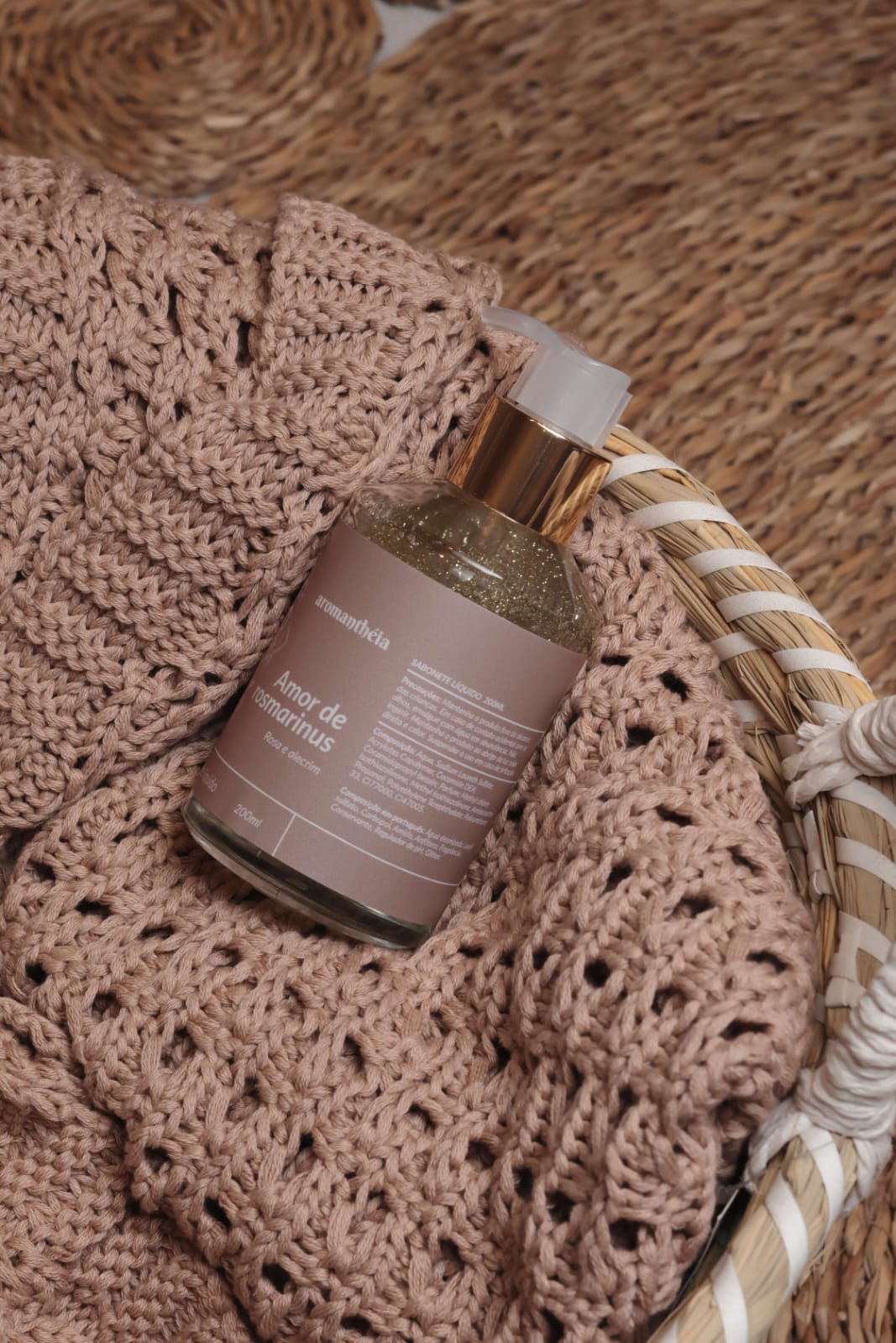 SABONETE L&Iacute;QUIDO AMOR DE ROSMARINUS 200ML