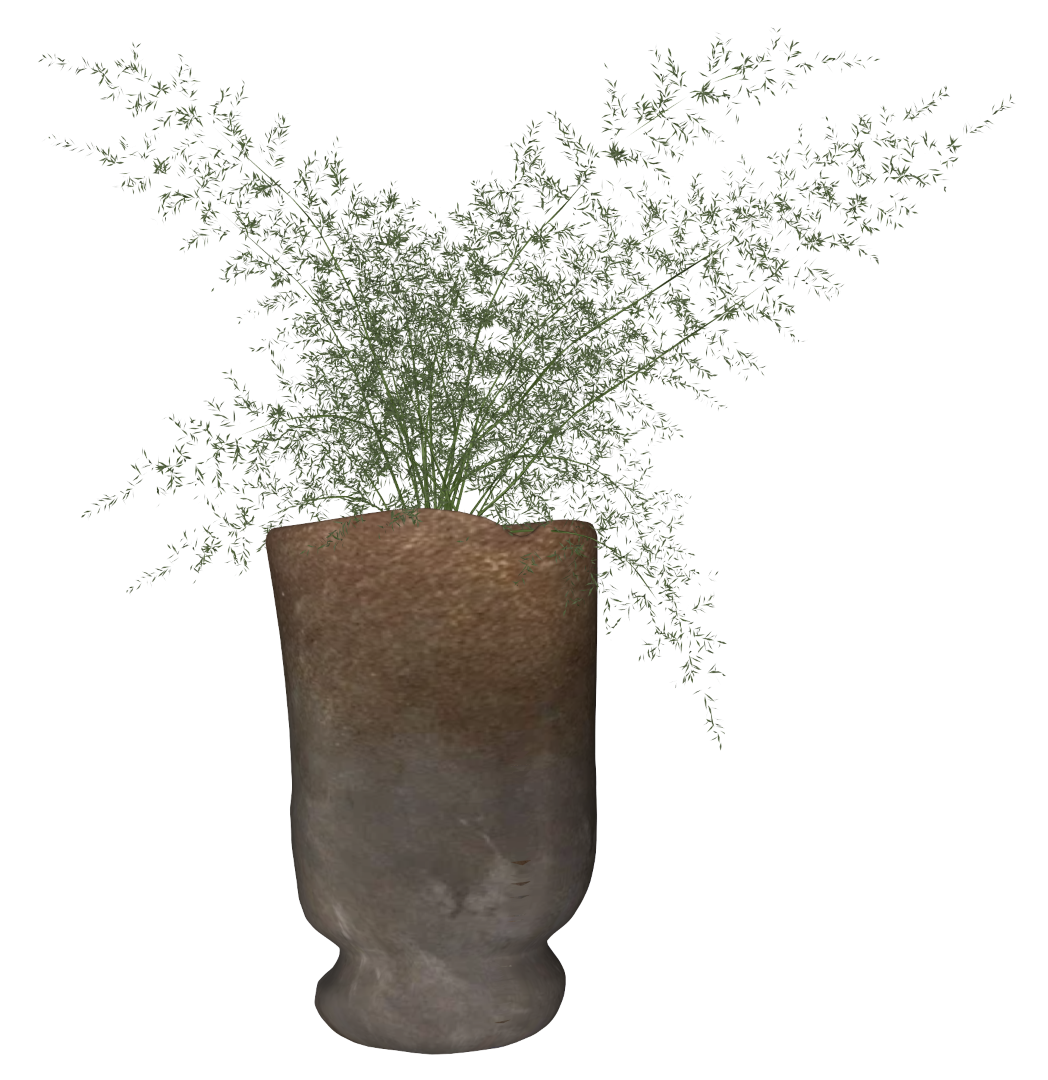 Conjunto de 96 vasos terracota