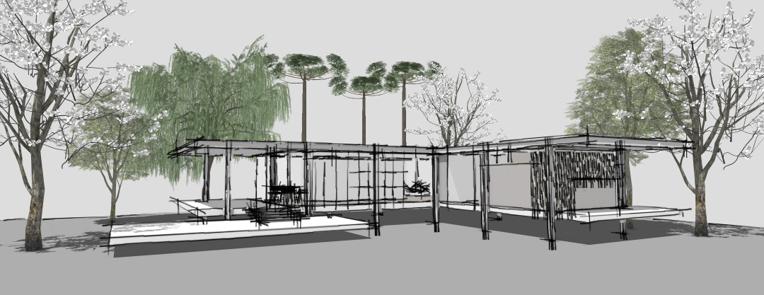 Template de estilos croqui para sketchup
