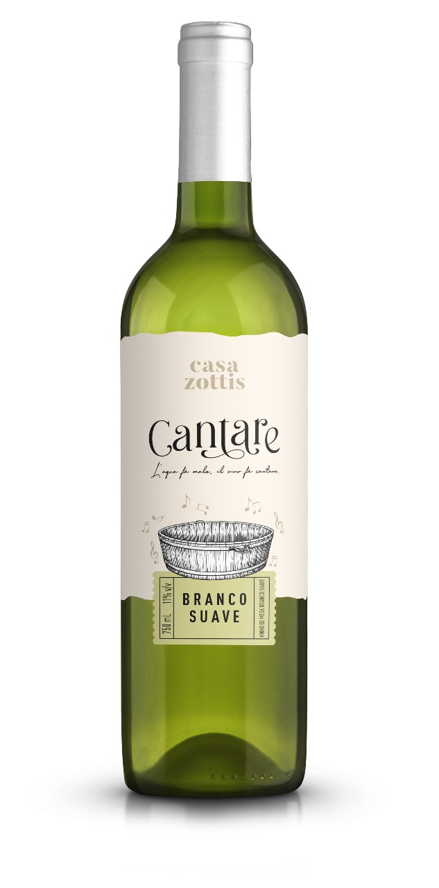 CANTARE BRANCO SUAVE 750 ML
