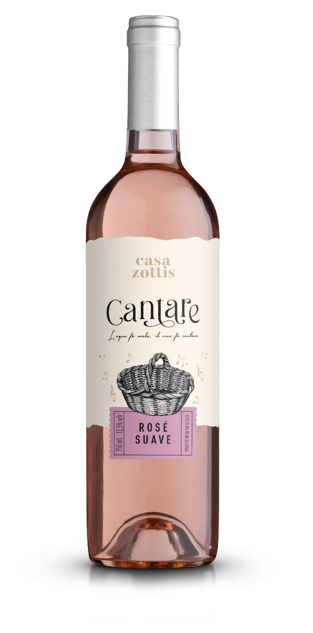 CANTARE ROSE SUAVE 750 ML