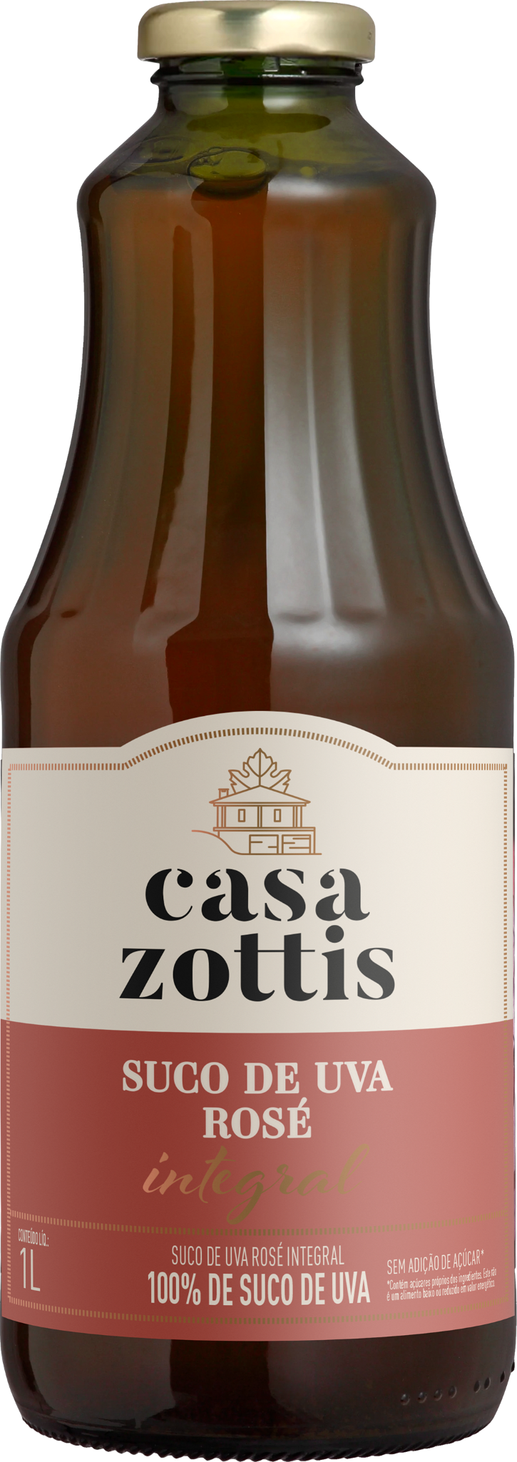 SUCO DE UVA 1 LITRO MOSCATO HAMBURGO