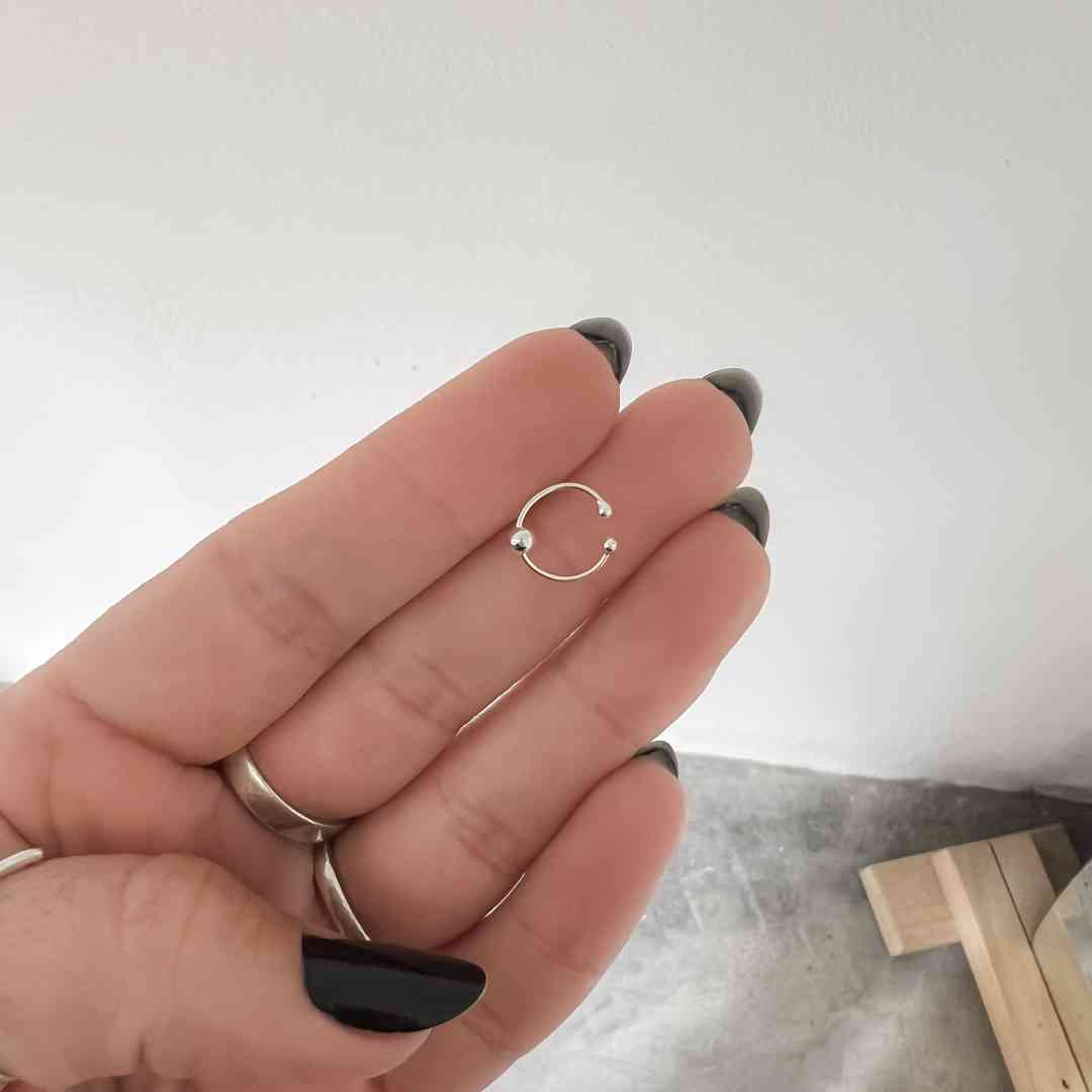 Piercing Fake Bolinha