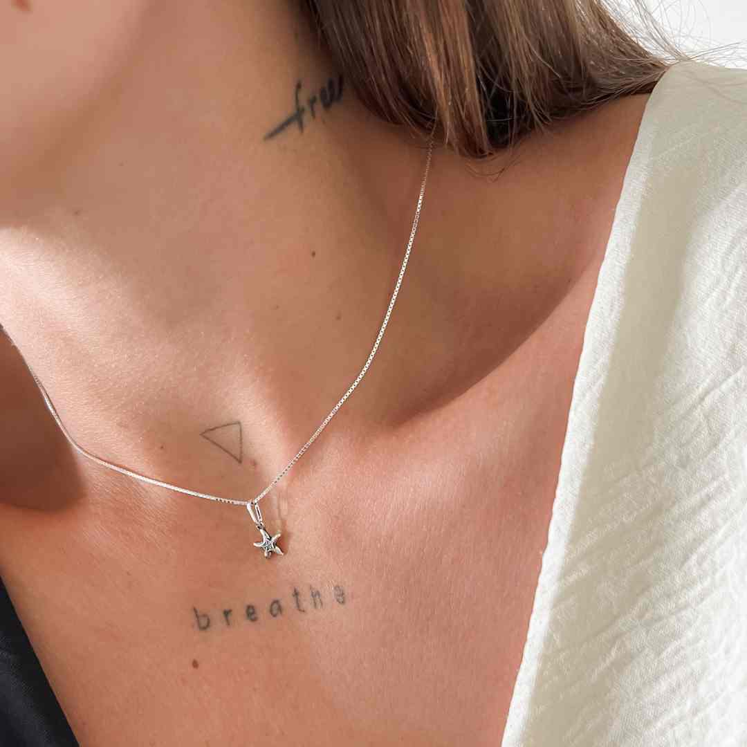 Pingente Mini Estrela Do Mar