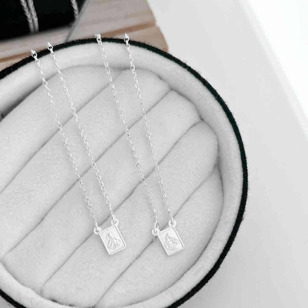 Escapulário Sagrado Coração/ N. S. Do Carmo