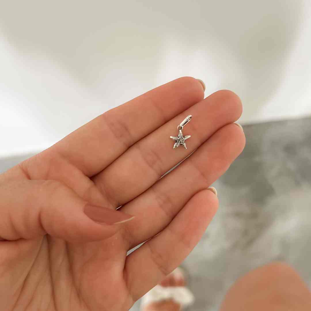 Pingente Mini Estrela Do Mar