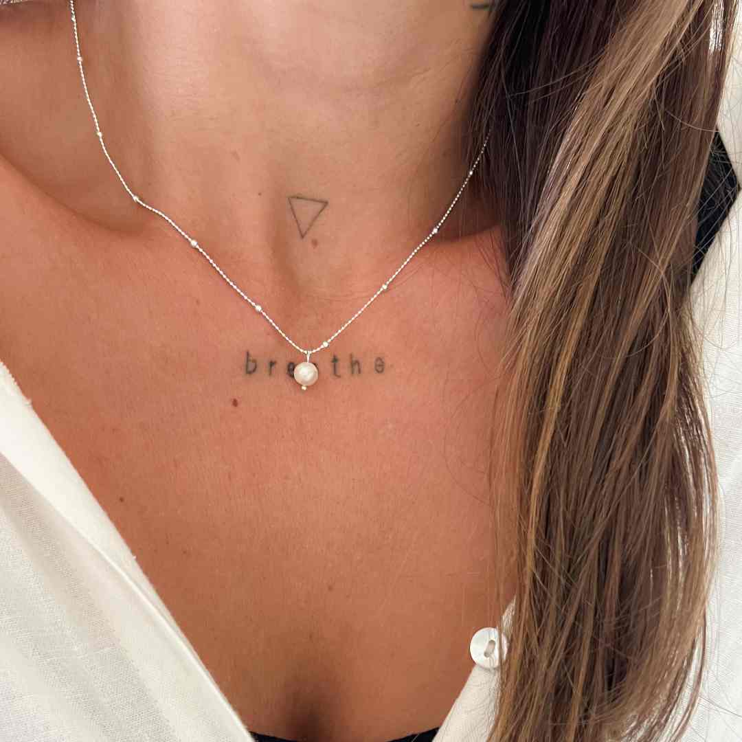 Pingente Mini Pérola Shell