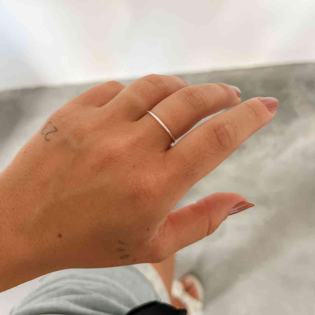 Anel Liso Fino