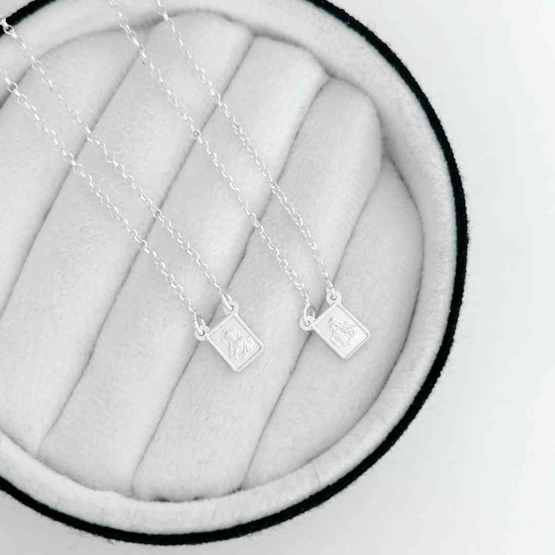 Escapulário Sagrado Coração/ N. S. Do Carmo