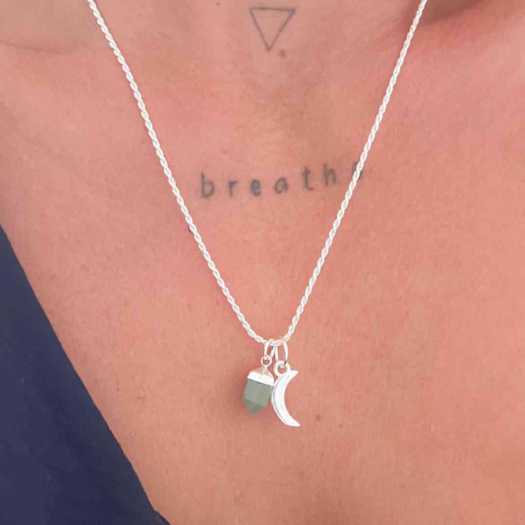 Pingente Meia Lua Lisa