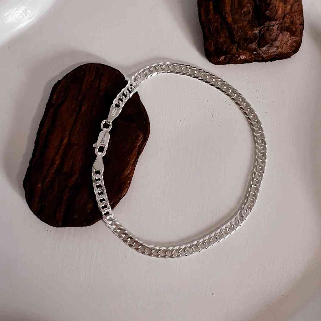 Pulseira grumet dupla 4mm