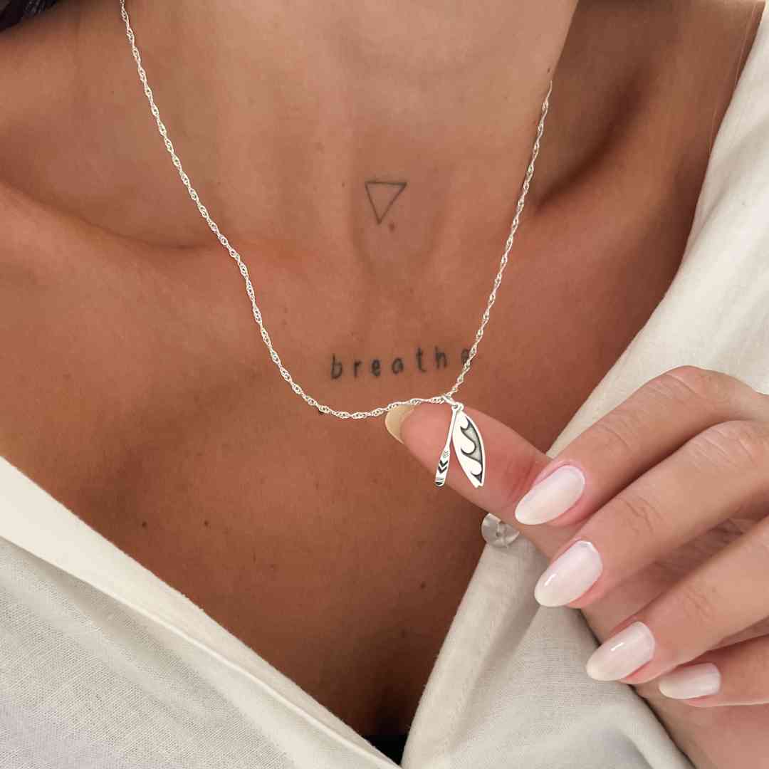 Pingente Prancha e Remo