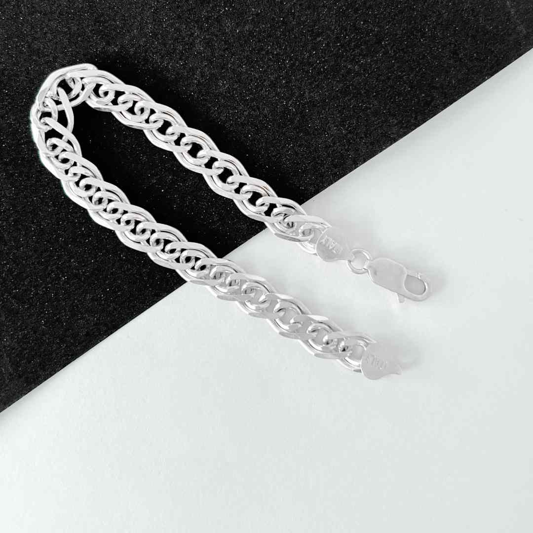 Pulseira Elos Duplos