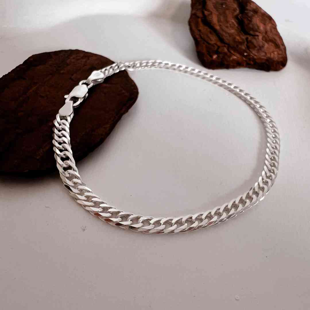 Pulseira grumet dupla 4mm