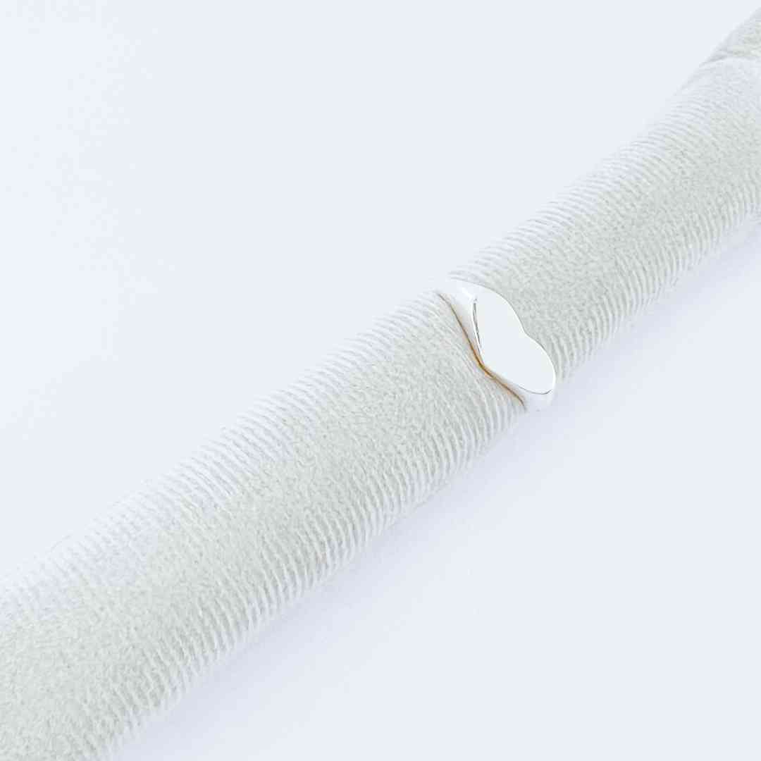 Anel Coração Sinete