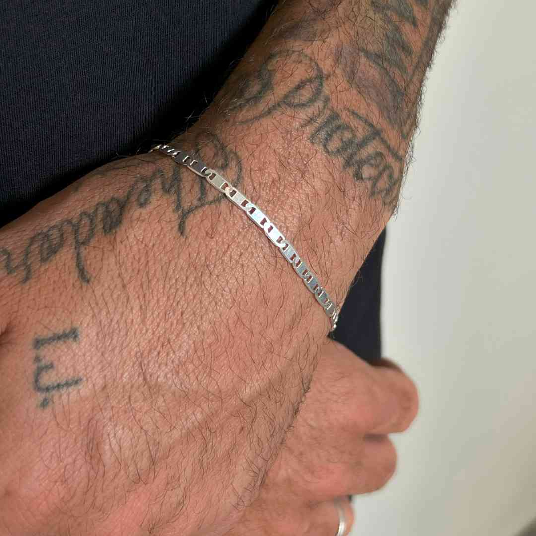 Pulseira piastrini 3mm