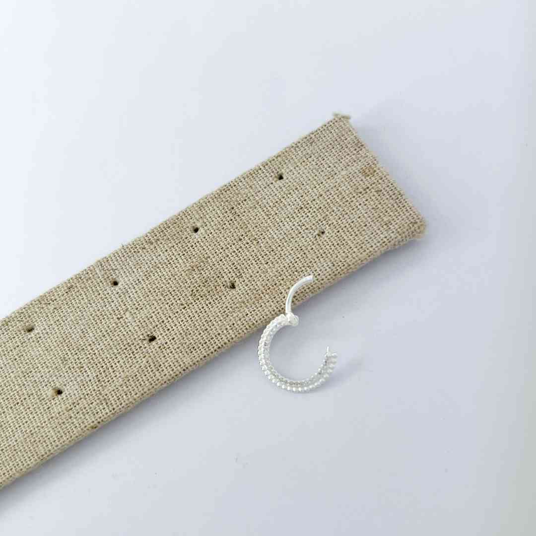 Piercing Argola Conch Detalhado