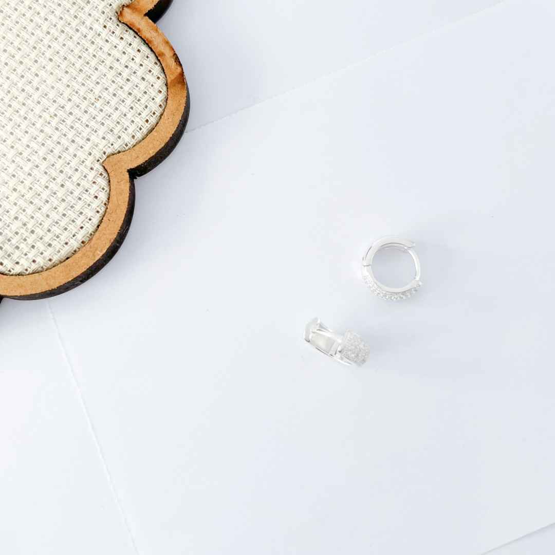 Brinco Argola Cravejada G