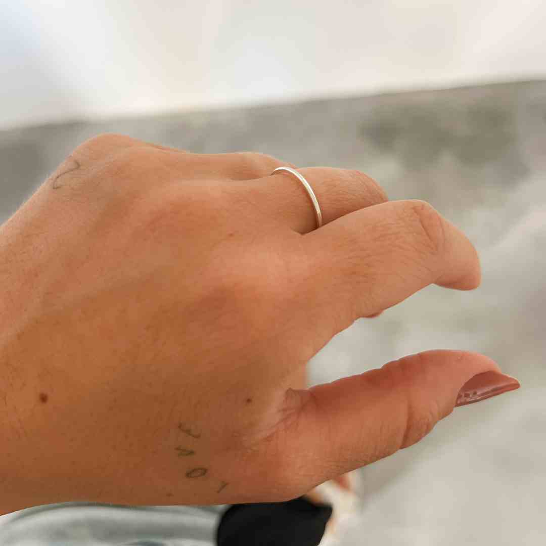 Anel Liso Fino