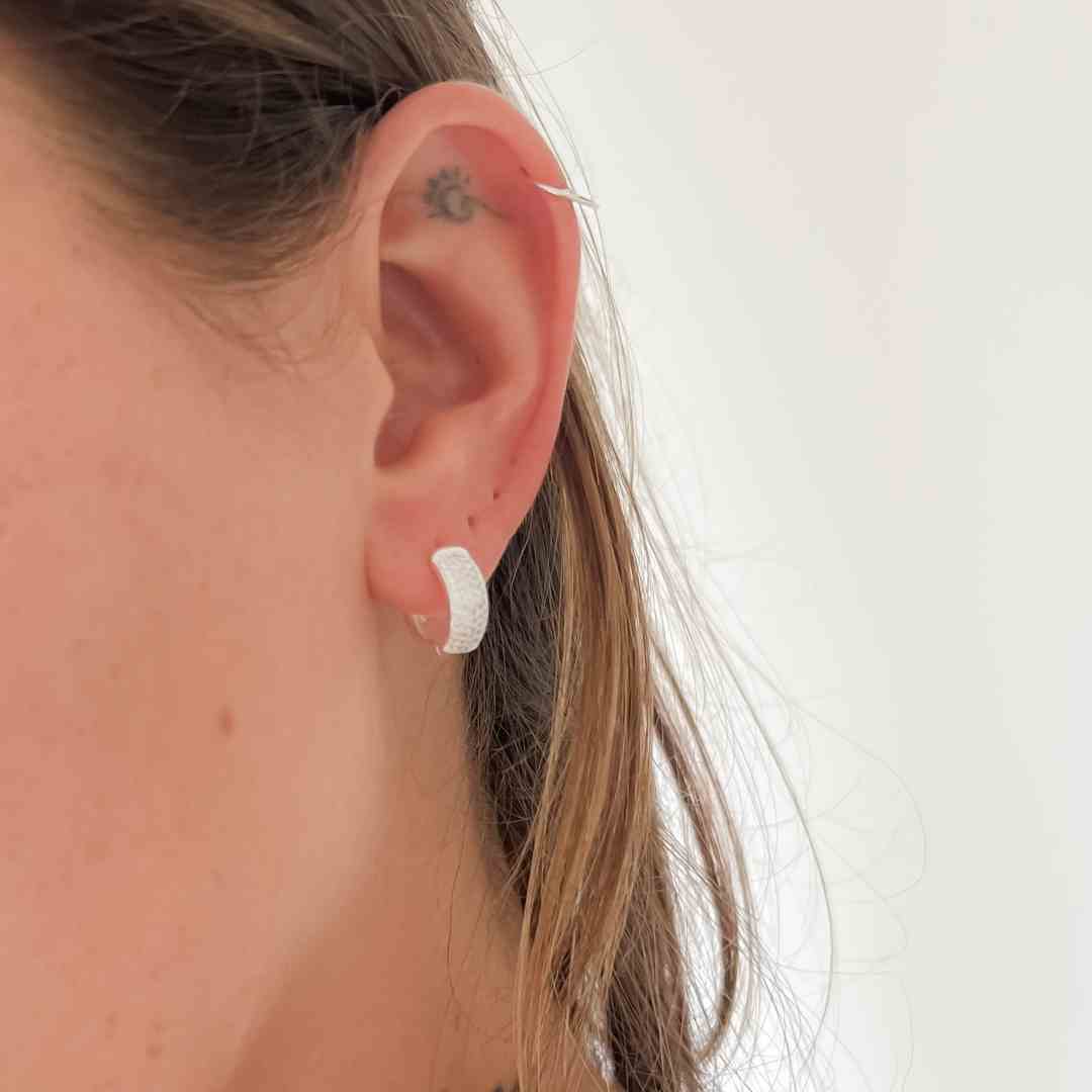 Brinco Argola Cravejada G