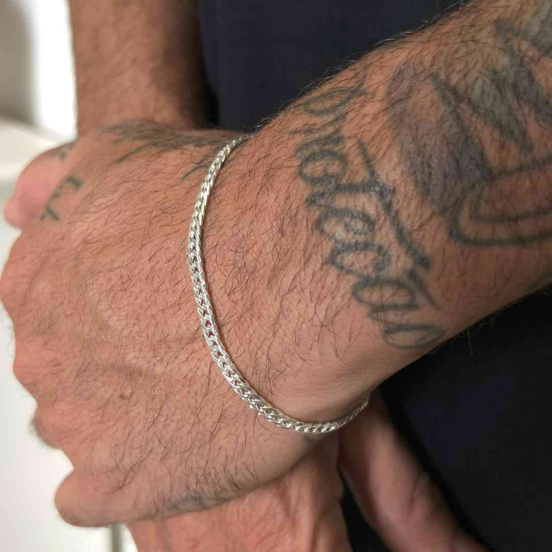 Pulseira grumet dupla 4mm