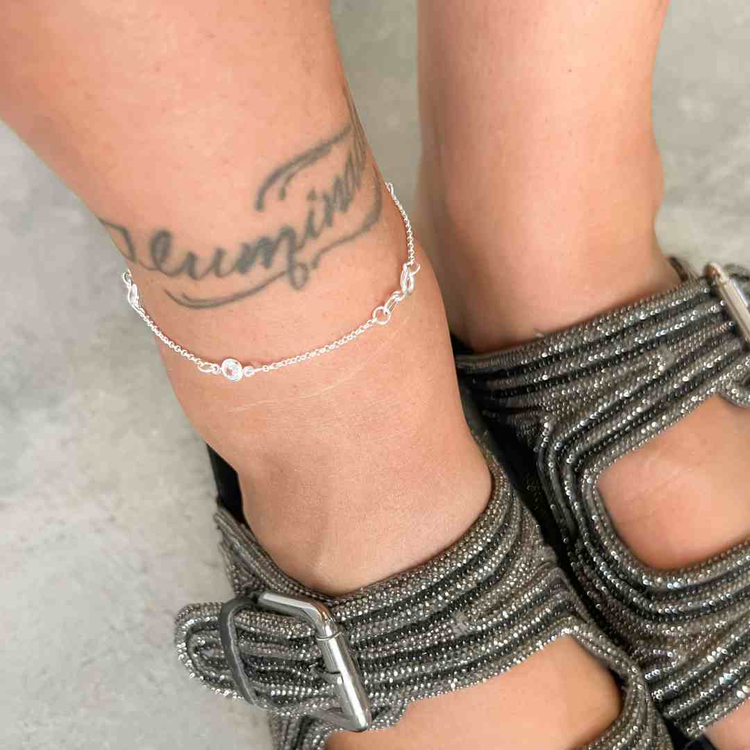 Tornozeleira 5 Zirconias