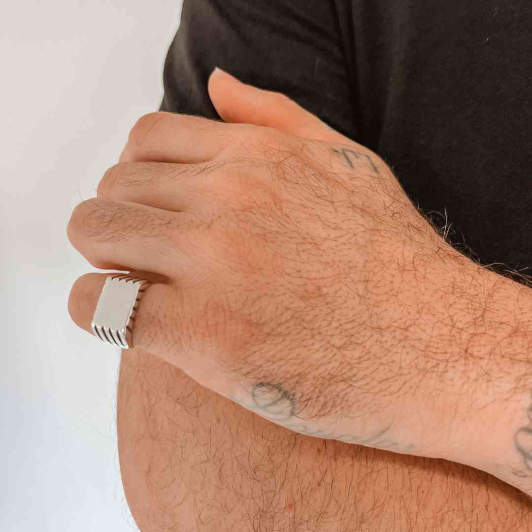 Anel Liso Lateral Detalhada