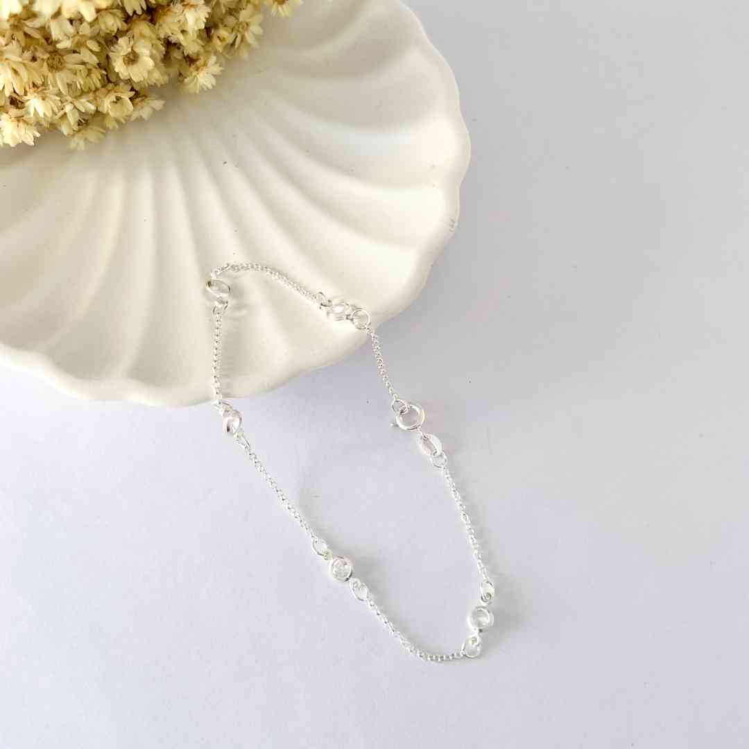 Tornozeleira 5 Zirconias