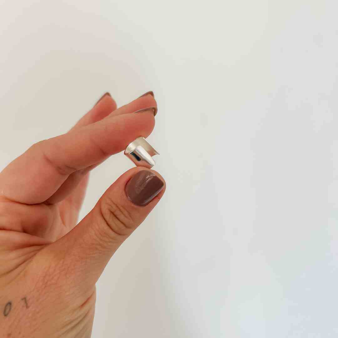 Piercing Fake Chapinha Lisa Larga