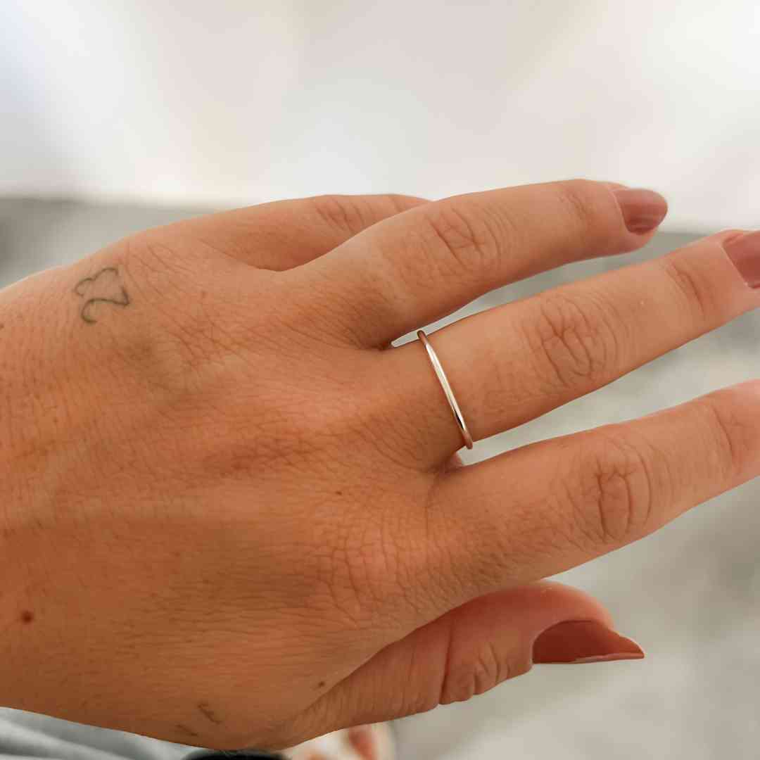 Anel Liso Fino