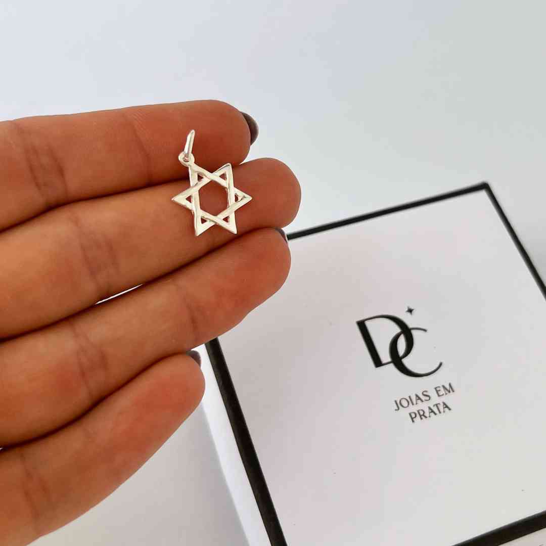 Pingente Estrela de Davi