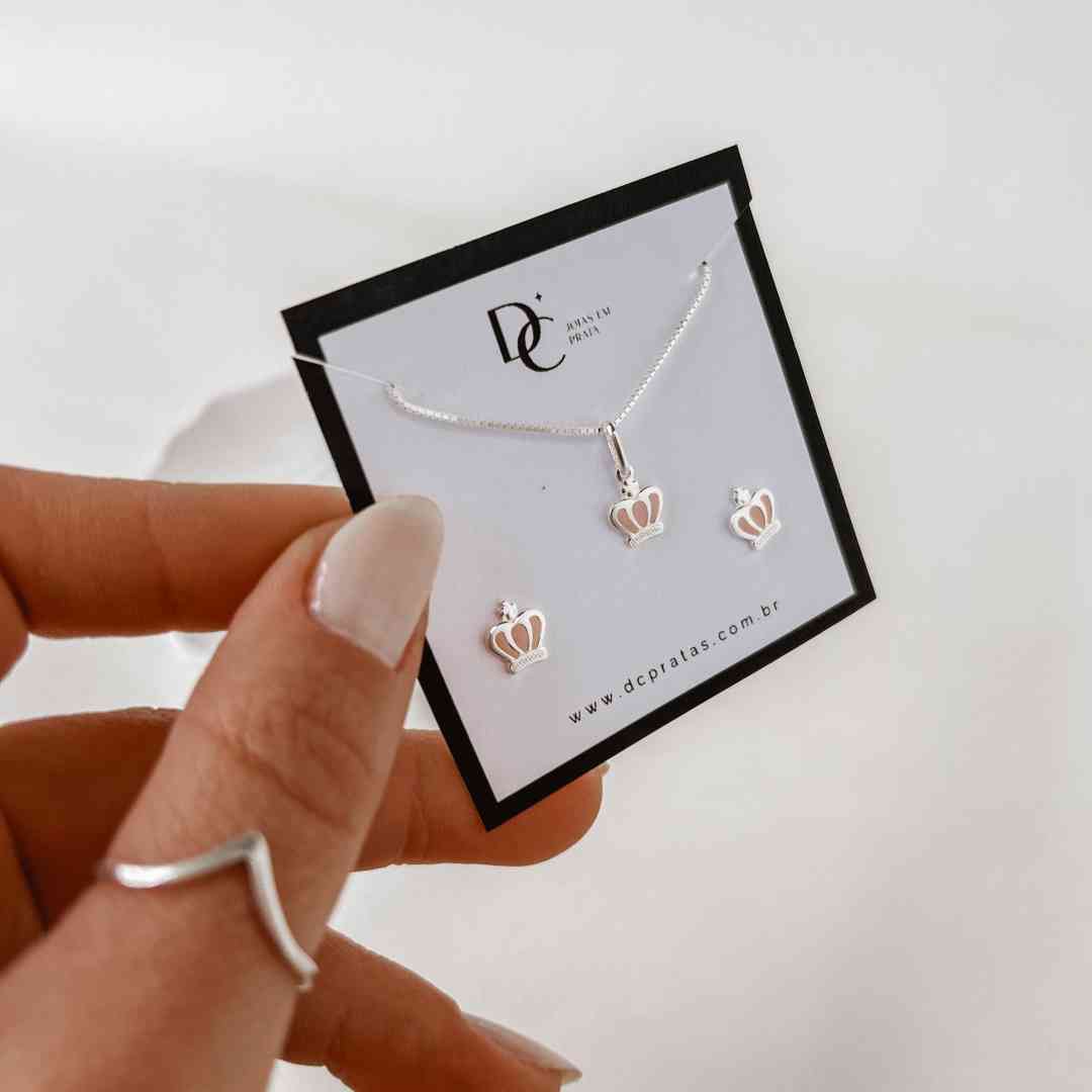 Conjunto Infantil Coroa