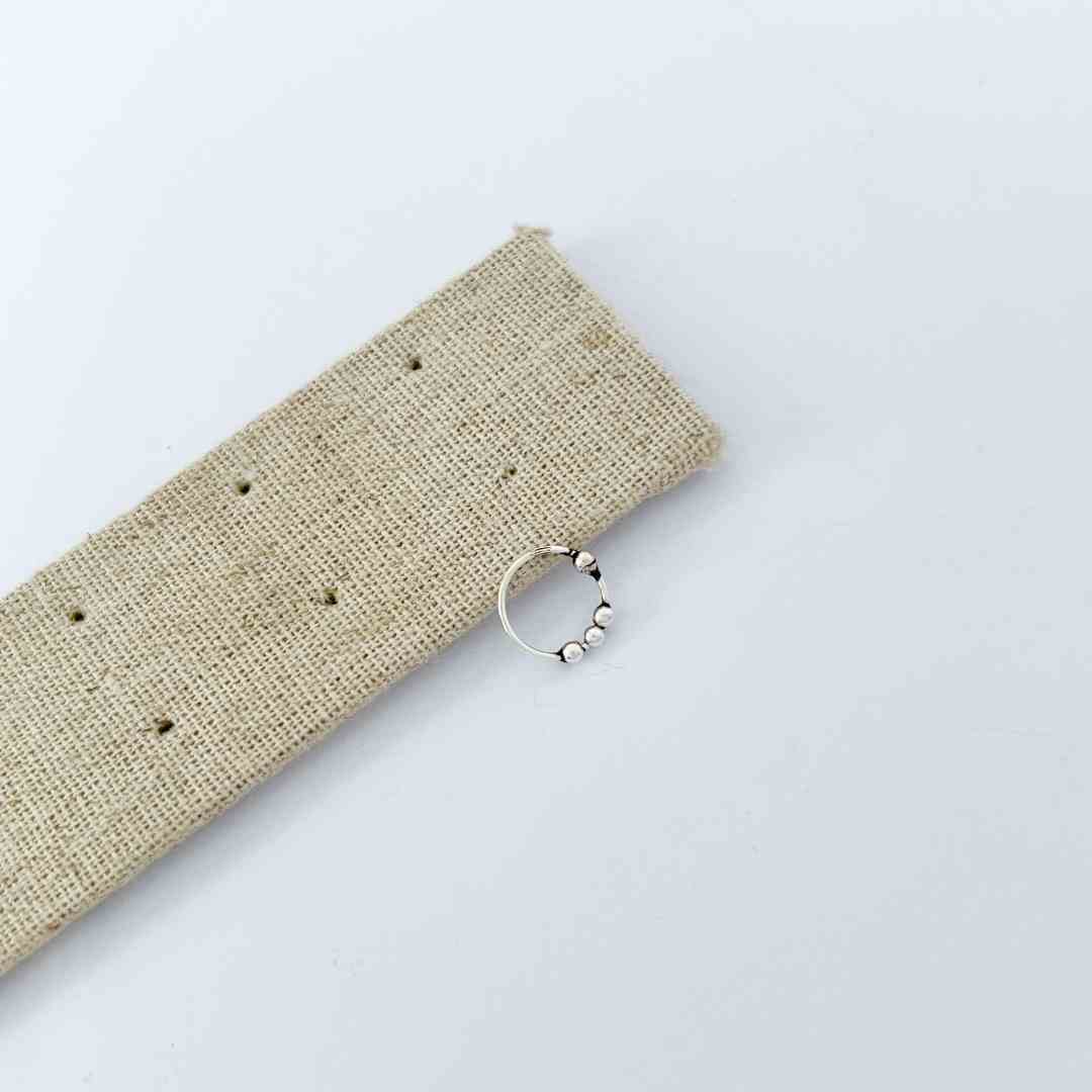 Piercing Argola 4 Bolinhas