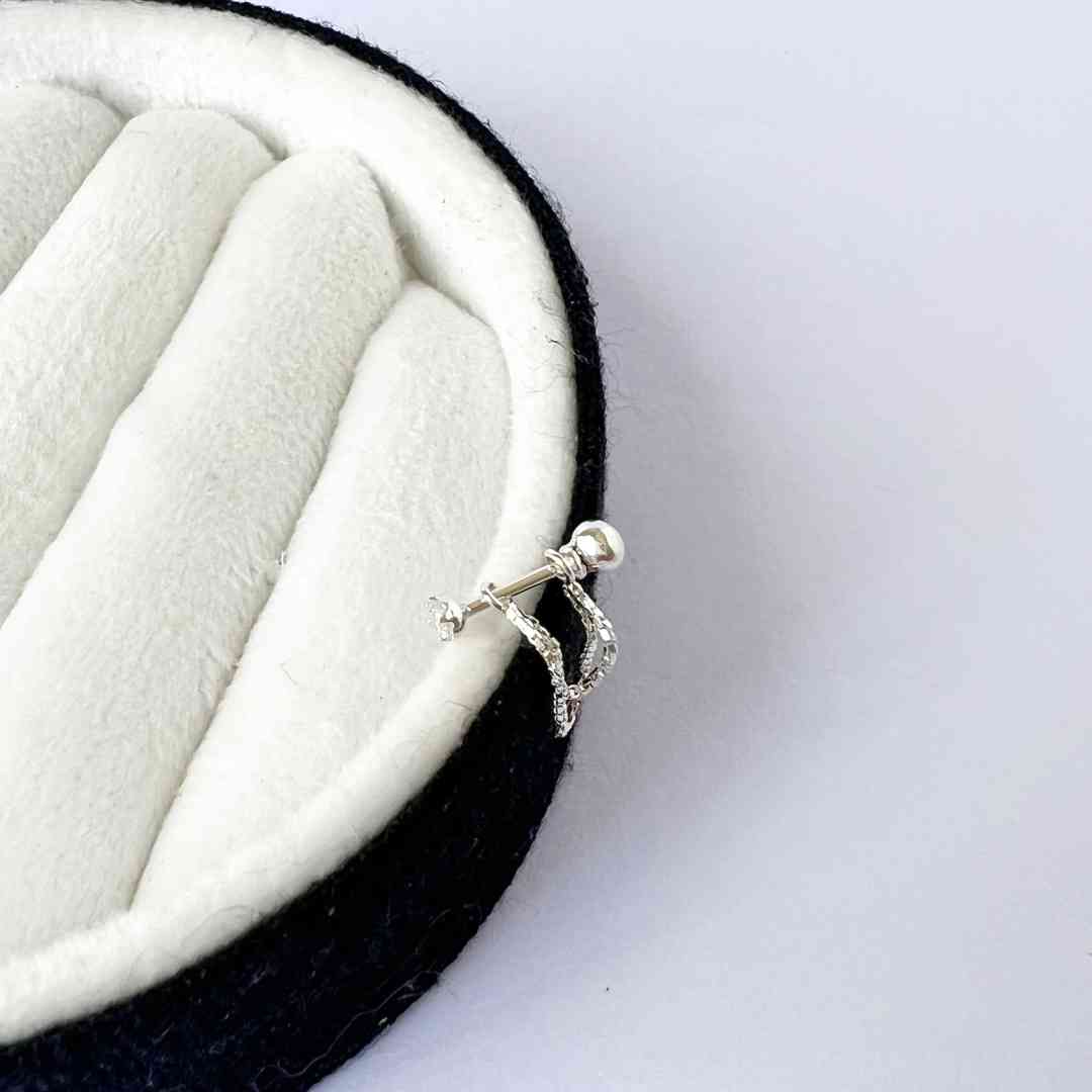 Piercing Haste Reta Ponto de Luz 2 Fios