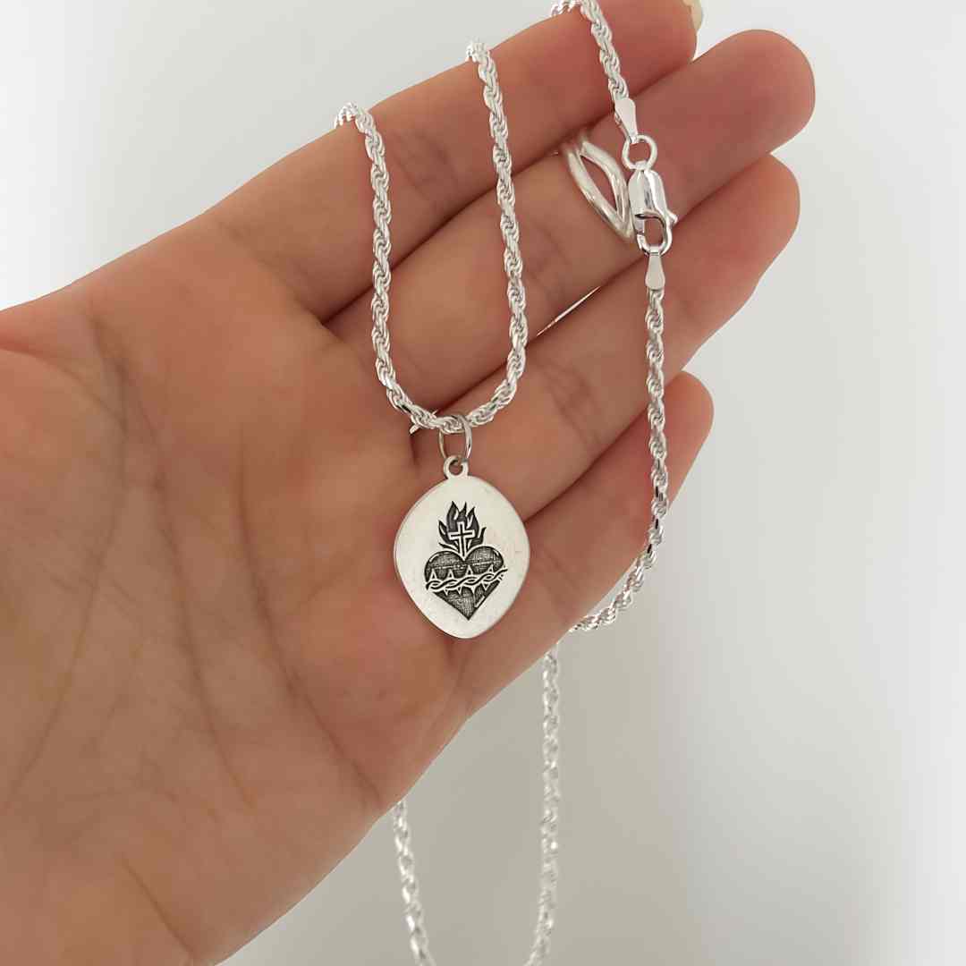 Pingente Sagrado Coração de Jesus