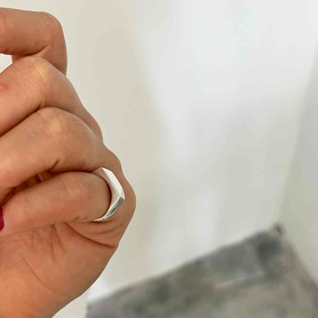 Anel Falange/Dedinho Ajustável Recortes